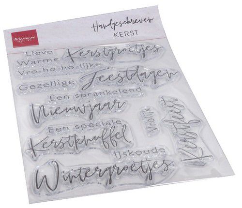 Marianne Design Clear Stamps Handgeschreven - Kerst