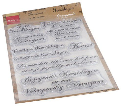 Marianne Design Clear Stamps Gezegende Kerst