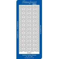 Starform Stickers Borders 15 Silver