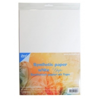 JoyCrafts Synthetisch papier wit - A4 - yupo - 5 vel