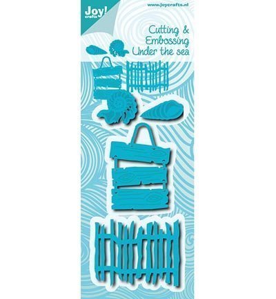 Schelpen, tekstbord en hek  6002/0653