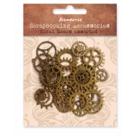 Metal Gears Scrapbooking Accessoires