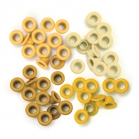 We R Memory Keepers - Eyelets & Washer standard Yellow x 60