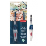Derwent Push Button Waterbrush Fine