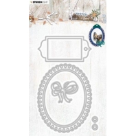 Studio Light Embossing Die Cut Stencil Winter Charm nr 327