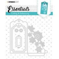 Studio Light Embossing Die Cut Stencil Label Essential nr 318
