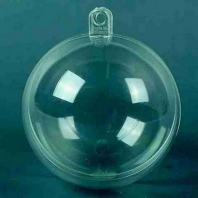 Plastic Bal transparant 5 cm