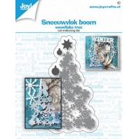 Cut-embossing Die Sneeuwvlok Boom
