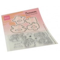 Marianne Design Clear Stamps Eline's Sneeuwpop