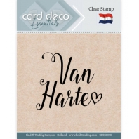 Card Deco Essentials - Clearstamp - van Harte