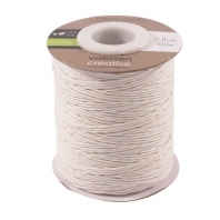Vaessen Creative - Hemp Cord Wit -  0.8mmx100m