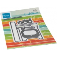 Marianne Design Craftable Houtkachel by Marleen