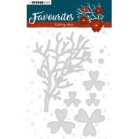 Studio Light Embossing Die Cut Stencil Winter's Favourites nr 334