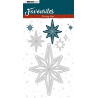 Studio Light Embossing Die Cut Stencil Winter's Favourites nr 338