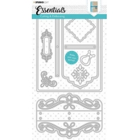 Studio Light Embossing Die Cut Stencil Journal Essentials nr 343