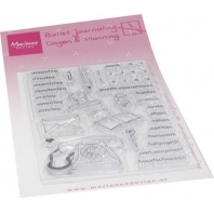 Marianne Design Clear Stamps Marjoleine's BuJo - Dagen & Planning