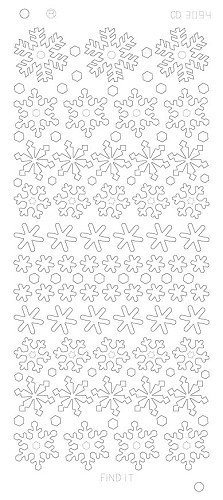 Snowflakes Platinum - Goud   CD3094G