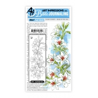 Bibble Journaling - Art Impressions - Lily Border Set