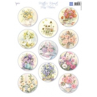 Marianne Design Decoupage Mattie's Mini's - Bloemen