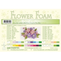 Flower foam sheets a4 Pastel green